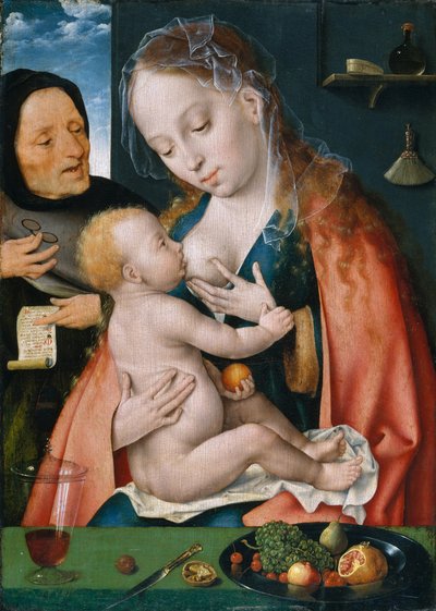 De Heilige Familie, ca. 1512-13 door Joos van Cleve