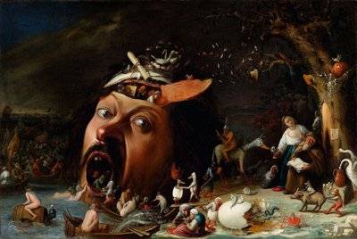 De verleiding van Sint Antonius door Joos van Craesbeeck