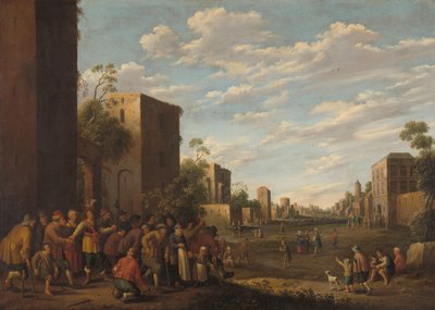 Huisvesting van de armen door Joost Cornelisz Droochsloot