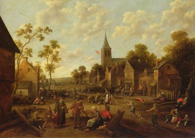 Kermesse, 1658 door Joost Cornelisz. Droochsloot