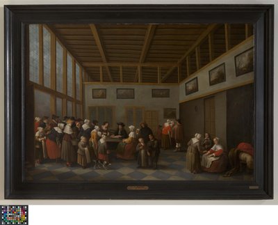De verdeling onder de armen door Joost Cornelisz Droochsloot
