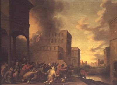 De vijver van Bethesda door Joost Cornelisz. Droochsloot