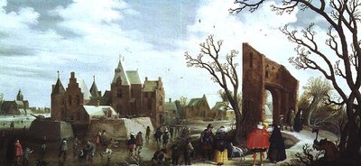Winter, 1624 door Joost Cornelisz. Droochsloot