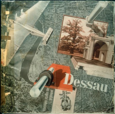 Prospectus van de stad Dessau door Joost Schmidt