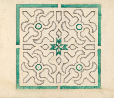 Album met 75 Tekeningen voor Tuin Trellises & Parterres, ca. 1610-1640 door Jorg Rurfinger