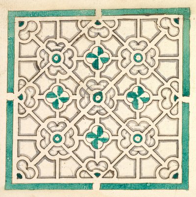 Ontwerp voor een tuin met bloemvormige bloembedden door Jorg Rurfinger
