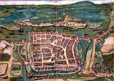 Kaart van Altenstadt, uit 