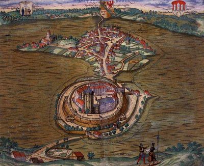 Kaart van Ratzeburg, uit 