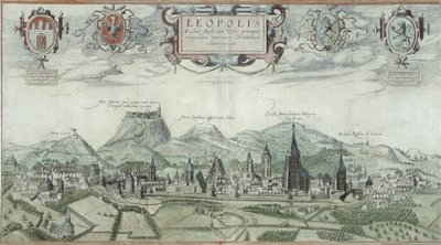 Uitzicht op Leopolis, uit 