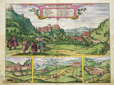 Uitzicht op het Alhambra, uit 
