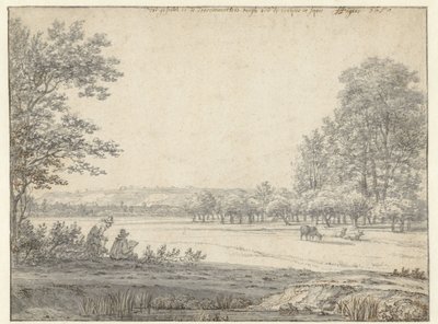 Gezicht in de omgeving van Doorwerth door Joris van der Haagen
