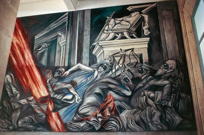 Gerechtigheid door José Clemente Orozco