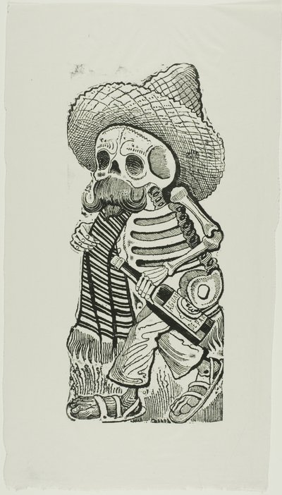 Calavera van Francisco Madero, uit Calavera Maderista door José Guadalupe Posada