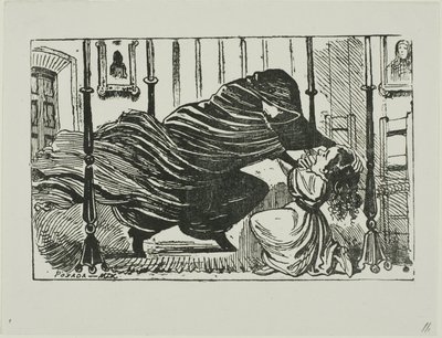 Illustratie voor een verhaal door José Guadalupe Posada