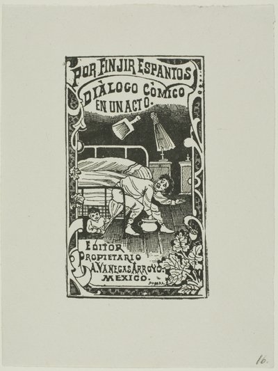 Doen alsof ze Geesten zijn door José Guadalupe Posada
