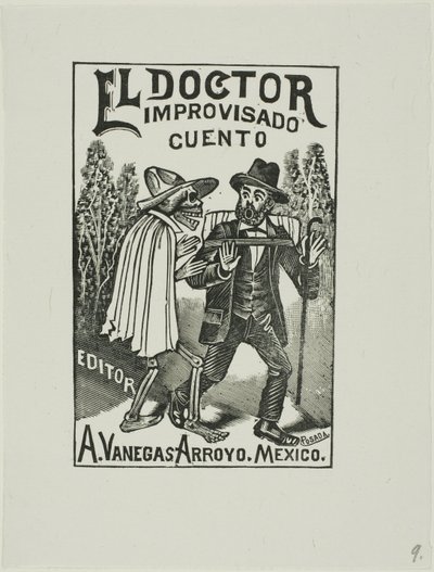 De geïmproviseerde dokter door José Guadalupe Posada