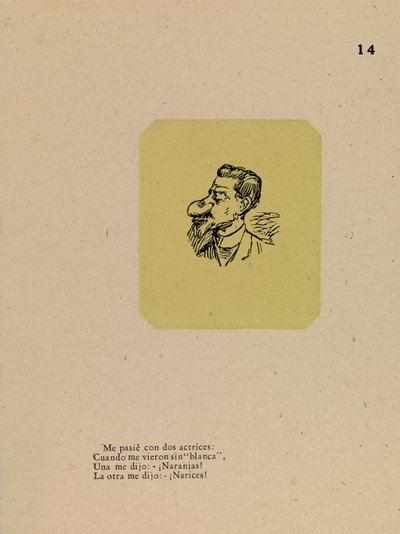 De man met de bolle neus door José Guadalupe Posada