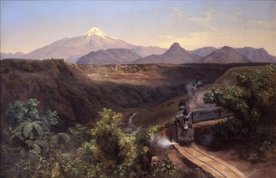 De Metlac Kloof door José María Velasco