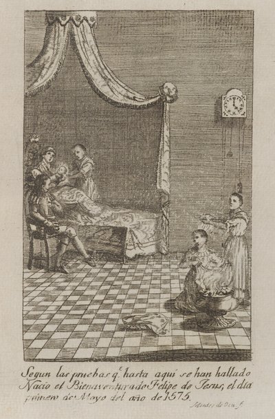 Leven van Sint Filips van Jezus (Vida de San Felipe de Jesus) door José Montes de Oca