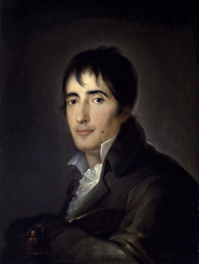 Portret van de dichter Manuel José Quintana 1772-1857, 1806 door José Ribelles y Helip