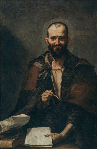 Democritus, 1630 door José Ribera de