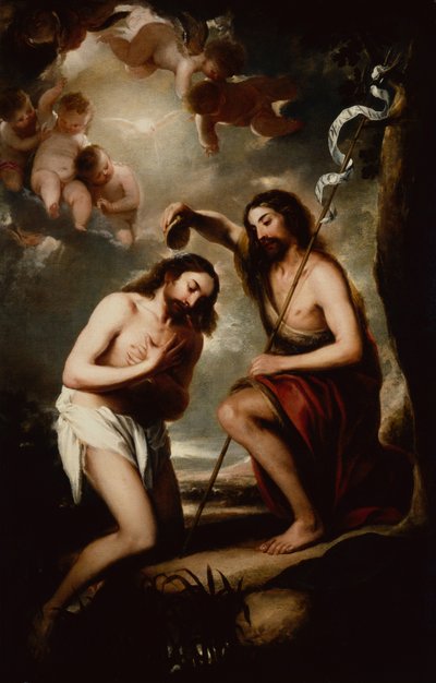De doop van Christus door José Antolínez