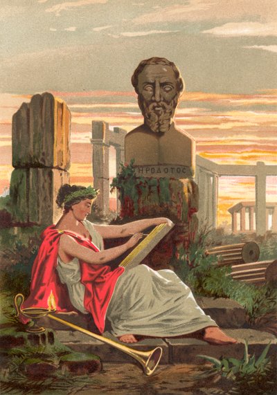 Herodotus door Jose Armet Portanell