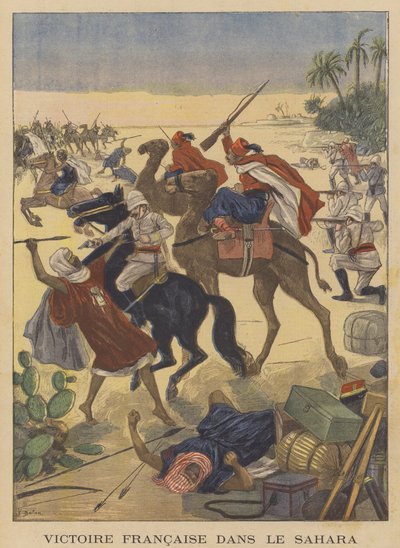 Een Franse overwinning in de Sahara door Jose Belon