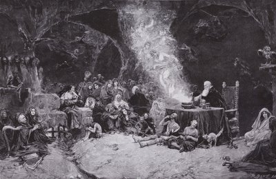 De heksensabbat door Jose Benlliure y Gil