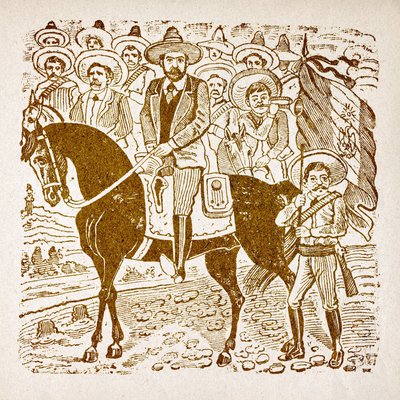 Mexico, Mexicaanse Revolutie door Jose Guadalupe Posada