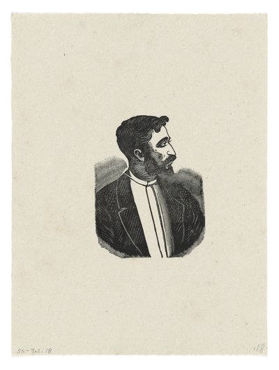 Portret door José Guadalupe Posada