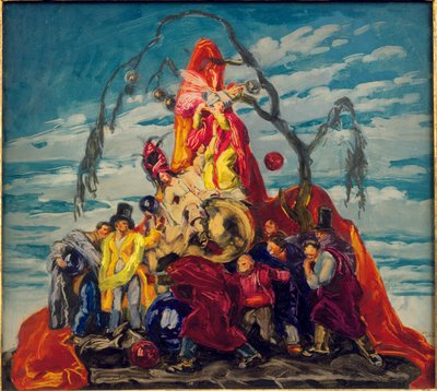 Voorbereidende studie voor een wandtapijt, ca. 1922-24 door Jose Maria Sert y Badia