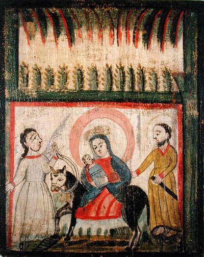 De vlucht naar Egypte door Jose Rafael Aragon