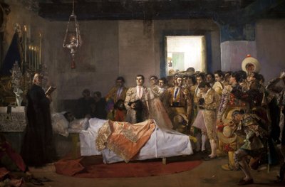 De dood van de meester door Jose Villegas Cordero