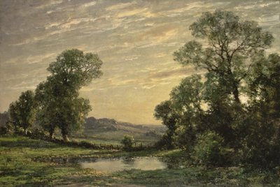 Landschap bij Arundel, Sussex door Jose Weiss