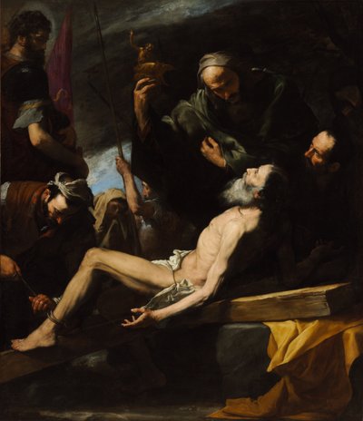 Martelaarschap van Sint Andreas door Jose de Ribera