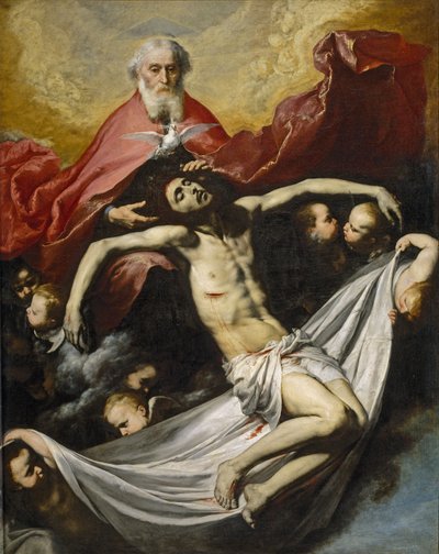 De Heilige Drie-eenheid door Jose de Ribera
