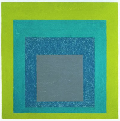 Hulde aan het vierkant door Josef Albers