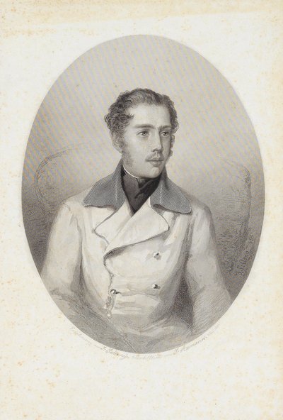 Aartshertog Karl Ludwig van Oostenrijk 1833-1896, 1856 door Josef Axmann