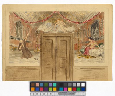Aus dem Zyklus Oberon (Entwurf) door Josef Engelhart