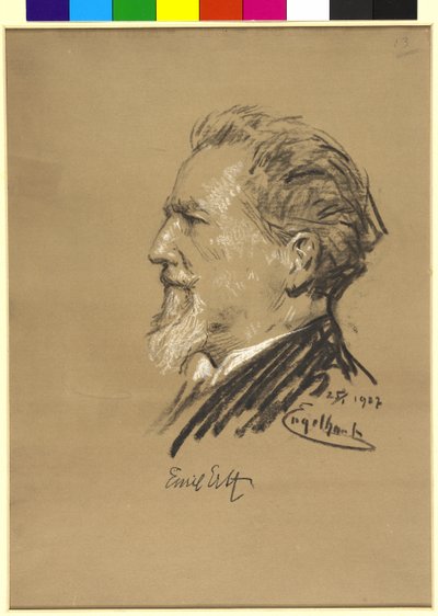 Afbeelding van Emil Ertl 1889 door Josef Engelhart