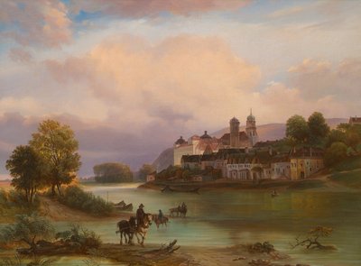 Kloosterneuburg abdij door Josef Gerstmeyer