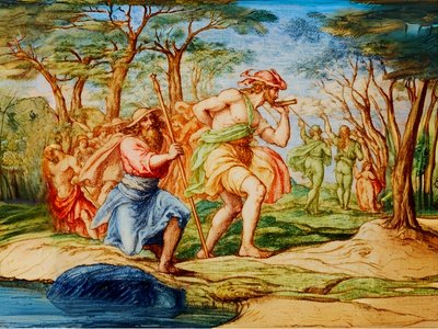 De Terugkeer van de Expeditie door Josef Johann Michel