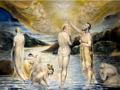 JJM-hercreatie_Blake-W_De doop van Christus door Josef Johann Michel
