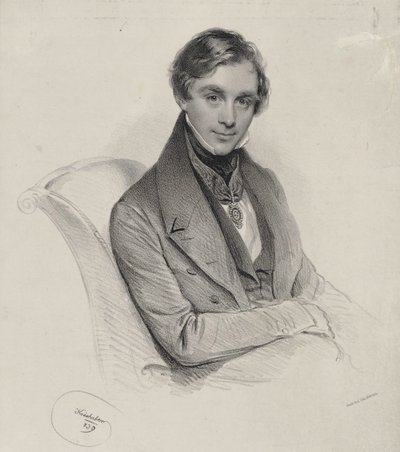 BullLitho door Josef Kriehuber