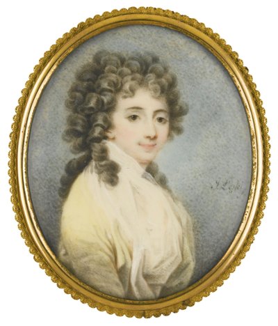 Portret van gravin Zofia Potocka-Witt 1760-1822, tweede helft van de 18e eeuw door Josef Leski