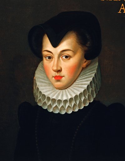 Portret van Elizabeth van Oostenrijk door Josef and Mayrhofer Friedrich Kiss