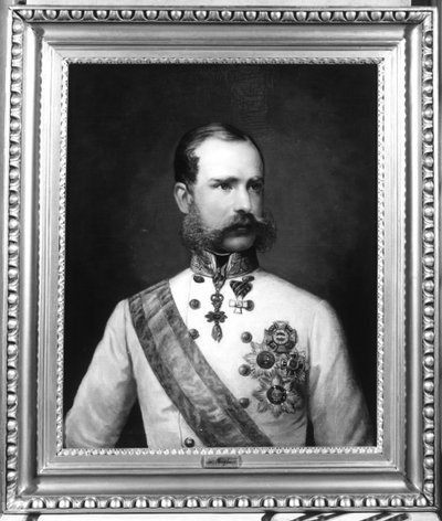 Keizer van Oostenrijk Franz Joseph I door Josef Neugebauer