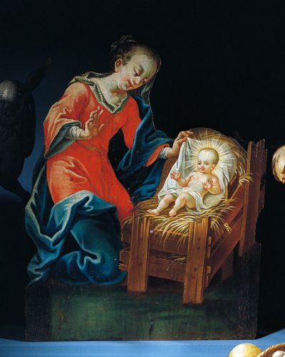 Maagd en Kind door Josef Renzler