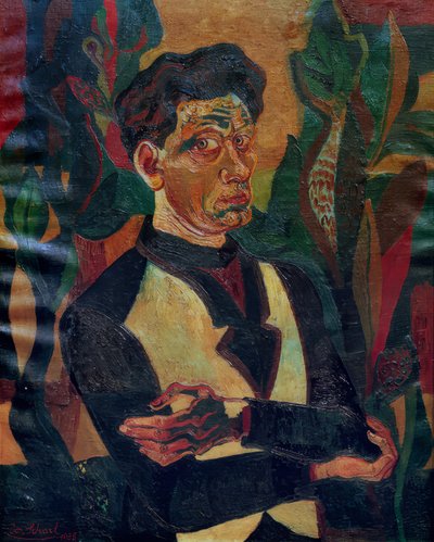 Zelfportret door Josef Scharl